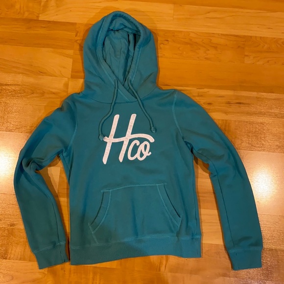 Hollister Tops - Teal Hollister hoodie